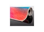 Badematte Gr. 1, gelb, pink, rechteckig (50cm x 60cm ), 1 Stk., Badematten, Badematte