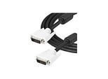 StarTech.com 2m DVI-D Dual Link Cable - Male to Male DVI-D Digital Video Monitor Cable - 25 pin DVI-D Cable M/M Black 2 Meter - 2560x1600 (DVIDDMM2M)