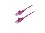 StarTech.com 1m Pink Slim CAT6 Ethernet Cable, Snagless, 28AWG, LSZH - Patch-Kabel - RJ-45 (M)