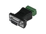 StarTech.com RS422 RS485 Seriell DB9 auf Klemmleiste - Serieller Adapter - 5-poliger Anschlussblock zu DB-9 (M)