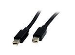 StarTech.com 1m Mini DisplayPort Kabel 1.2 - MiniDP 4k zu MDP - Stecker/Stecker - Schwarz - DisplayPort-Kabel - Mini DisplayPort (M)