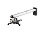 StarTech.com Universal Projector Wall Mount, Projector Mount supports Short & Ultra Short Throw Projectors up to 33lb (15kg)