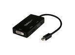 StarTech.com 3 in 1 Mini DisplayPort Adapter - 1080p - Mini DP / Thunderbolt to HDMI / VGA / DVI Splitter for Your Monitor (MDP2VGDVHD)