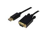 StarTech.com 1,8 m DisplayPort auf VGA Kabel - Aktives DisplayPort auf VGA Adapter Kabel - 1080p Video - DP auf VGA Monitor Kabel - DP 1.2 auf VGA Konverter - Einrastender DP Stecker (DP2VGAMM6B)