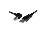 StarTech.com 1m USB 2.0 A auf B Kabel links gewinkelt - St/St - USB Druckerkabel - USB-Kabel - USB Typ B (M)