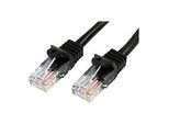 StarTech.com 1m Cat5e RJ45 UTP Netzwerkkabel Snagless - Cat 5e Patchkabel - Schwarz - Stecker / Stecker - Patch-Kabel - RJ-45 (M)