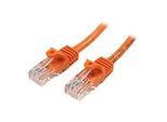 StarTech.com 2m Cat5e RJ45 UTP Netzwerkkabel Snagless - Cat 5e Patchkabel - Orange - Stecker / Stecker - Patch-Kabel - RJ-45 (M)