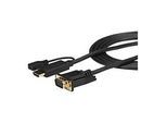 StarTech.com 90cm aktives HDMI auf VGA Konverter Kabel - HDMI zu VGA Adapter 0,9m - Schwarz - 1920x1200 / 1080p - Adapterkabel - HDMI, Mikro-USB Typ B (nur Strom)