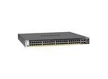 Netgear M4300-52G-PoE+ - Switch - L3 - managed - 2 x 10/100/1000/10000 + 2 x 10 Gigabit SFP+ + 48 x 10/100/1000 (PoE+)