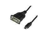 StarTech.com USB-C auf Seriell Adapter - USB C zu RS232 Kabel - USB Typ C auf DB9 Kabeladapter - Windows / MacOS / Linux kompatibel - Kabel USB / seriell - DB-9 (M)