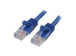 StarTech.com CAT5e Cable - 10 m Blue Ethernet Cable - Snagless CAT5e Patch Cord - CAT5e UTP Cable - RJ45 Network Cable - Patch-Kabel - RJ-45 (M)