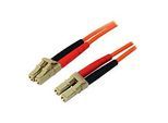 StarTech.com 5m Fiber Optic Cable - Multimode Duplex 50/125 - LSZH - LC/LC - OM2 - LC to LC Fiber Patch Cable - Netzwerkkabel - LC Multi-Mode (M)
