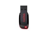 SanDisk Cruzer Blade - USB-Flash-Laufwerk - 16 GB - USB 2.0 - Blau, grün, pink (Packung mit 3)