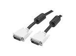 StarTech.com DVI-D Dual Link Kabel 5m (Stecker/Stecker) - DVI 24+1 Pin Monitorkabel Dual Link - DVI Anschlusskabel mit Ferritkernen - DVI-Kabel - Dual Link - DVI-D (M)