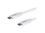 StarTech.com USB-C auf USB-C Kabel mit 5A Power Delivery - St/St - 2m - USB 2.0 - USB-IF zertifiziert - USB Typ C Kabel - USB-Kabel - 24 pin USB-C (M)