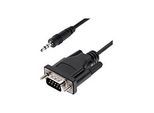 StarTech.com 1 m DB9 auf 3.5mm serielles Kabel, Stecker auf Stecker Kabel - Kabel seriell - DB-9 (M)