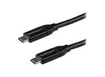 StarTech.com USB-C auf USB-C Kabel mit 5A Power Delivery - St/St - 3m - USB 2.0 - USB-IF zertifiziert - USB Typ C Kabel - USB-Kabel - 24 pin USB-C (M)