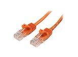 StarTech.com 5m Cat5e Ethernet Netzwerkkabel Snagless mit RJ45 - Cat 5e UTP Kabel - Orange - Patch-Kabel - RJ-45 (M)