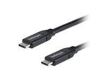 StarTech.com USB-C auf USB-C Kabel mit 5A Power Delivery - St/St - 1m - USB 2.0 - USB-IF zertifiziert - USB Typ C Kabel - USB-Kabel - 24 pin USB-C (M)