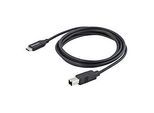 StarTech.com 2m 6ft USB C to USB B Cable - USB 2.0 - USB Type C Printer Cable M/M - USB 2.0 Type-C to Type-B Cable (USB2CB2M)