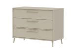PAIDI Wickelkommode Breit Eefje ¦ beige ¦ Maße (cm): B: 123,5 H: 93,2 T: 57.1