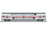 Personenwagen MÄRKLIN "IC2 Doppelstock-Mittelwagen DApza 687.2, 1. Klasse - 43486", bunt (weiß, rot, grau), Modelleisenbahn-Fahrzeuge, Kinder, Kunststoff, Metall, Made in Europe