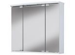 Spiegelschrank JOKEY "Doro LED", weiß, B:67,4cm H:60cm T:22cm, MDF, Schränke, Spiegelschrank, 68 cm Breite