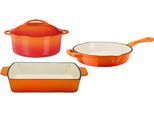 Topf-Set GSW "Orange Shadow", orange, Töpfe, Induktion