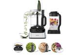 KENWOOD Kompakt-Küchenmaschine "MultiPro OneTouch FDM73.480SS schwarz", schwarz, B:22,2cm H:42,9cm T:27,7cm, Küchenmaschinen, Kompakt-Küchenmaschine