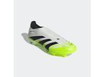 Fußballschuh ADIDAS PERFORMANCE "PREDATOR LEAGUE LACELESS FIRM/MULTI-GROUND", Damen, Gr. 41, bunt (cloud weiß, core schwarz, lucid lemon), Synthetik, Textil, Schuhe Fußballschuh, geeignet für Rasen- und Kunstrasenplätze