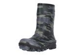 Gummistiefel ZIGZAG "Cenerki kids", Mädchen, Gr. 24, grün (khaki), Gummi, Schuhe Gummistiefel, mit warmer Fütterung