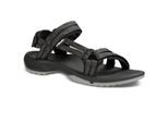 Sandale TEVA "Terra Fi Lite", Damen, Gr. 36, schwarz (clbp, city, lights, schwarz, paste), Textil, Schuhe Sandale, mit Klettverschluss