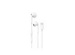 Dudao in-ear headphones with USB Type-C connector white (X14PROT)