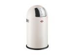 Wesco Abfallsammler Pushboy Junior, Edelstahl, Sand, Metall, Kunststoff, 22 L, 63 cm, Küchen, Küchenausstattung, Mülleimer