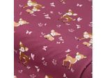 Baumwoll-Jersey "Rehlein" mit Elasthan, mauve