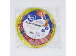 Mehrfarbiger Spieltunnel mit Streifenmuster 25x55cm