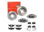 BREMBO Bremsensatz, Scheibenbremse Bremsensatz-Vorn und Hinten sg00000e66 Vorderachse innenbelüftet 239mm 9mm für Citroën Peugeot Ford Roewe (SAIC) LA