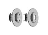 F.BECKER Bremsensatz, Scheibenbremse 13810104 Vorderachse belüftet 258mm 23mm für Ford DAIHATSU MAZDA Subaru Suzuki