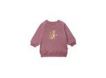 Sweatshirt LILIPUT "Leopard", Mädchen, Gr. 86/92, rosa, 80% Baumwolle, 20% Polyester, bedruckt, normal, Rundhals, Sweatshirts Sweatshirt, mit niedlichem Leopard-Print