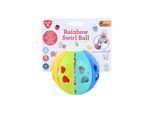 PLAY Rainbow Whirl Ball with Rattle Sound
