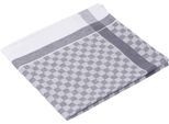 Geschirrtuch GÖZZE "Allzweck-Grubenhandtücher, Des. 60305", silber (silberfarben), B:50cm L:100cm, 100% Baumwolle, Geschirrtücher, Geschirrtuch, kariert, 50x100 cm
