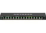 NETGEAR Netzwerk-Switch "GS316EPP-100PES", schwarz, B:28,6cm H:2,7cm T:10,2cm, Netzwerk-Switches