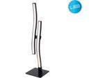 NÄVE LED Tischleuchte "Onda", schwarz (schwarz, matt), 2, H: 44cm, 1 Stk., Leuchten, Tischlampe warmweiß, H: 44cm, 10W, schwarz-matt, IP20, LED Tischleuchte