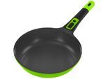 Bratpfanne KING "»Click-Grip Xylan Plus Silver Diamond«", grün, H:5cm Ø:24cm, Pfannen, Bratpfanne, Induktion, abnehmbarer Griff, XYLAN puls Silver Diamond-Beschichtung
