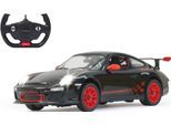RC-Auto JAMARA "Porsche GT3 1:14 schwarz", schwarz, Fernlenkfahrzeuge, KinderB:32cm H:10cm T:14cm, Kunststoff, B:32cm H:10cm T:14cm
