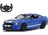 RC-Auto JAMARA "Ford Shelby GT500 - 27 MHz blau", blau, Fernlenkfahrzeuge, KinderB:34,3cm H:4,9cm T:14,5cm, Kunststoff, B:34,3cm H:4,9cm T:14,5cm