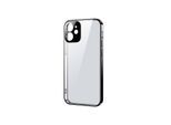 Joyroom New Beauty Series ultra thin case with electroplated frame for iPhone 12 mini black (JR-BP741)