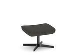 Nowy Styl Beinauflage Barrique, für Drehsessel Barrique, bis 110 kg, Polyesterbezug/Aluminium, dunkelgrau/schwarz