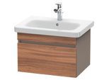 Duravit DuraStyle Waschtisch-Unterschrank DS638007943 58 x 44,8 cm, nussbaum natur/basalt matt, 1 Auszug, wandhängend