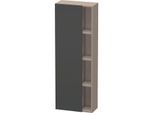 Duravit DuraStyle Hochschrank DS1238L4943 50x24x140cm, Tür links, graphit matt/basalt matt